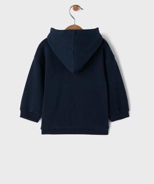 Sweat zippé à capuche bébé garçon vue3 - GEMO 4G BEBE - GEMO