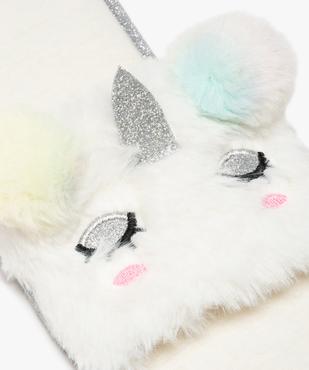 Chaussons femme mules ouvertes en forme de licorne vue6 - GEMO(HOMWR FEM) - GEMO