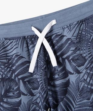Bermuda en maille imprimé avec ceinture élastique garçon vue2 - GEMO (JUNIOR) - GEMO