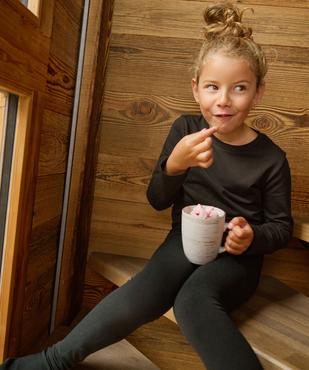 Tee-shirt chaud à manches longues et col rond mixte vue4 - GEMO (ENFANT) - GEMO