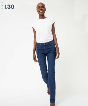 Jean femme coupe Regular stretch - L30 vue1 - GEMO 4G FEMME - GEMO