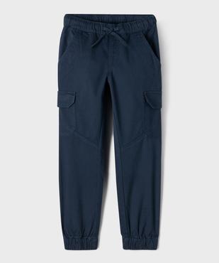 Pantalon cargo coupe regular garçon vue1 - GEMO (ENFANT) - GEMO