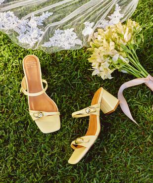 Mules à talon trapèze femme vue1 - FOLLOW ME - GEMO