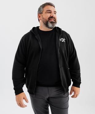 Sweat à capuche zippé imprimé homme - AC/DC vue10 - ACDC - GEMO