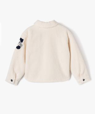 Blouson en maille peluche fille - Camps United vue4 - CAMPS UNITED - GEMO