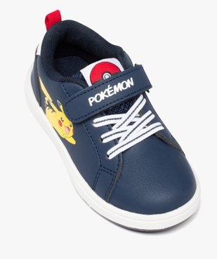 Baskets garçon à tige basse en matière mate - Pokémon vue5 - POKEMON - GEMO
