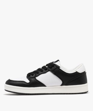 Baskets basses bicolores et grainées femme - Camps United vue3 - CAMPS GEMO FOR GOOD - GEMO