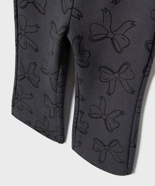Ensemble 2 pièces sweat et pantalon chauds bébé fille vue3 - GEMO(BEBE DEBT) - GEMO