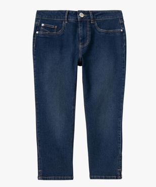 Pantacourt femme en jean coupe Slim vue10 - GEMO 4G FEMME - GEMO