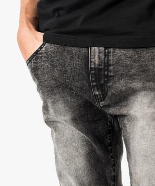 Jean slim aspect usé vue2 - GEMO (HOMME) - GEMO