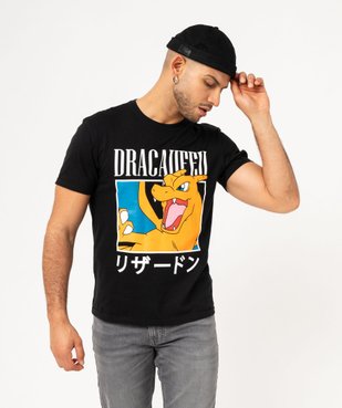 Tee-shirt manches courtes avec motif XXL homme - Pokemon vue1 - POKEMON - GEMO
