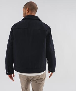 Gilet zippé à col polo homme vue3 - GEMO (HOMME) - GEMO