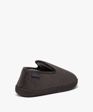 Chaussons homme pantoufles à motif Prince de Galles - Isotoner vue4 - ISOTONER - GEMO
