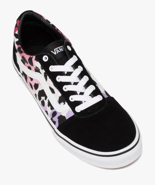 Baskets femme en toile à motif léopard coloré - Vans vue5 - VANS - GEMO