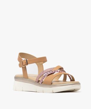 Sandales multibrides à semelle épaisse femme vue2 - LOVELY WINGS - GEMO