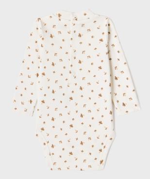 Body manches longues à col montant bébé (lot de 3) vue4 - GEMO 4G BEBE - GEMO