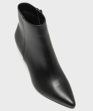 Bottines à talon fin et bout pointu femme - Follow Me vue5 - FOLLOW ME G4G - GEMO