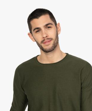 Pull homme en maille fine et col roulotté vue2 - GEMO (HOMME) - GEMO