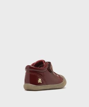 Chaussures premiers pas vernies faciles à enfiler bébé fille - LuluCastagnette vue4 - LULUCASTAGNETTE - GEMO