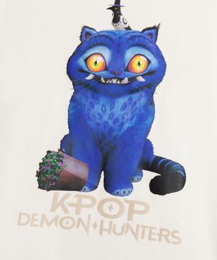 Tee-shirt manches longues motif chat fille - Kpop Demon Hunter vue2 - PIERRE CARDIN CONFORT - GEMO