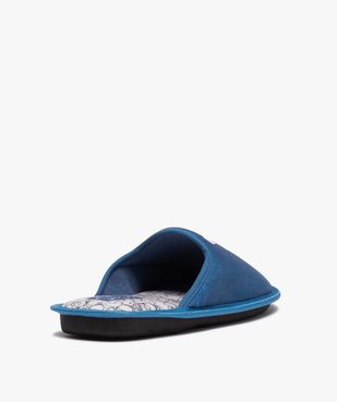 Chaussons homme mules imprimées - Simpsons vue4 - SIMPSONS - GEMO