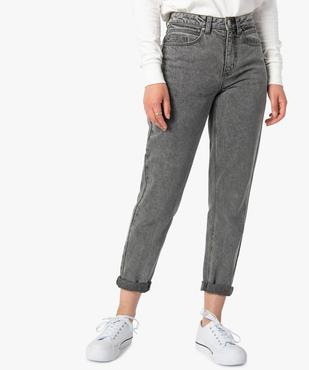 Jean femme coupe mom vue1 - GEMO(FEMME PAP) - GEMO