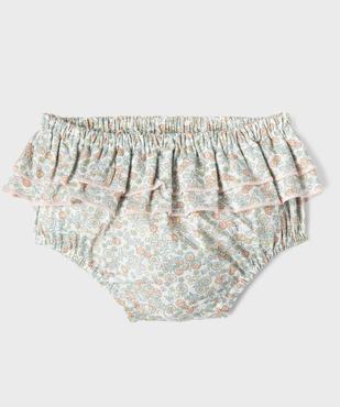 Ensemble 2 pièces robe + bloomer + bandeau bébé fille - LuluCastagnette vue4 - LULUCASTAGNETTE - GEMO