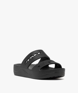 Mules de piscine femme sportswear Baya Platform - Crocs vue2 - CROCS - GEMO