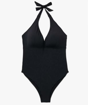 Maillot de bain femme grande taille 1 pièce dos nu vue4 - GEMO 4G FEMME - GEMO