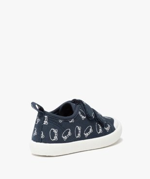 Baskets garçon en toile imprimée fermeture scratch vue4 - GEMO (ENFANT) - GEMO