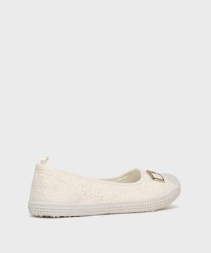 Ballerines en toile avec bout renforcé femme - Follow Me vue4 - FOLLOW ME - GEMO