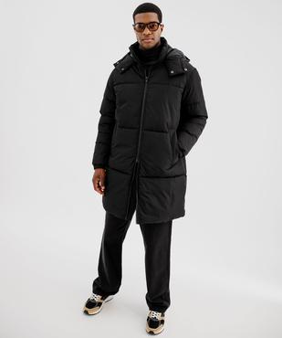 Doudoune longue à col montant et capuche homme vue2 - GEMO 4G HOMME - GEMO