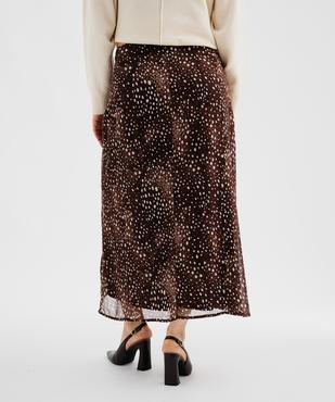 Jupe longue fluide femme vue4 - GEMO 4G FEMME - GEMO
