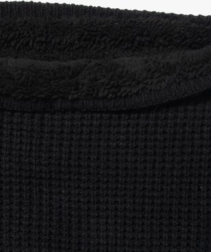 Echarpe tour de cou avec doublure peluche homme vue2 - GEMO 4G HOMME - GEMO