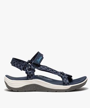 Sandales femme tout terrain à scratch - Skechers vue1 - SKECHERS - GEMO