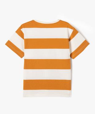 T-shirt imprimé à manches courtes garçon vue4 - GEMO (ENFANT) - GEMO