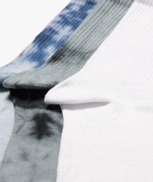 Chaussettes motif tie and dye garçon (lot de 3) vue2 - GEMO (ENFANT) - GEMO