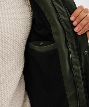 Parka doublée à capuche homme vue5 - GEMO (HOMME) - GEMO