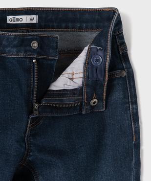 Jean en toile denim résistante extensible garçon vue2 - GEMO (ENFANT) - GEMO