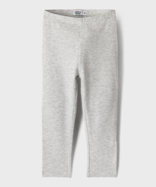 Legging 7/8ème uni à taille élastiquée fille vue4 - GEMO (ENFANT) - GEMO