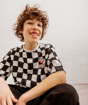 Tee-shirt à manches courtes avec inscription Formule 1 garçon vue2 - GEMO 4G GARCON - GEMO