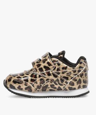 Baskets bébé fille vernies et pailletées - Reebok vue3 - REEBOK - GEMO