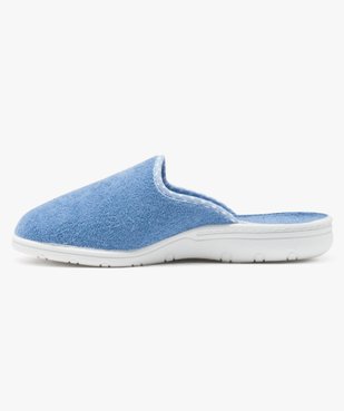 Chaussons confort tissu éponge vue3 - GEMO(HOMWR FEM) - GEMO