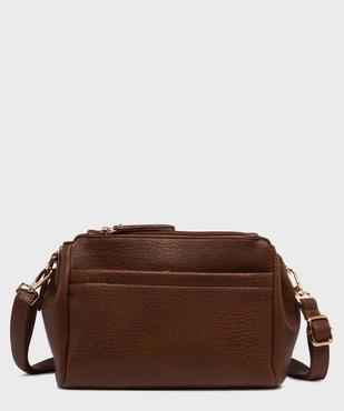 Sac besace multipoche à bandoulière amovible femme vue1 - GEMO (ACCESS) - GEMO