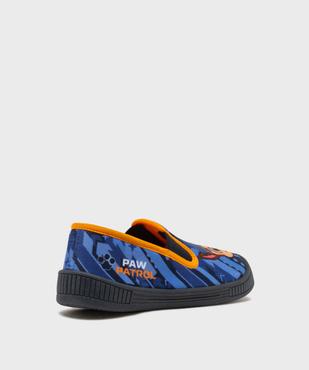 Chaussons pantoufles en velours imprimés Chase garçon - La Pat'Patrouille vue4 - PAT PATROUILLE - GEMO