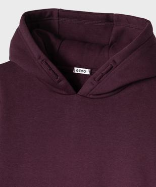 Sweat molletonné à capuche garçon vue2 - GEMO (JUNIOR) - GEMO