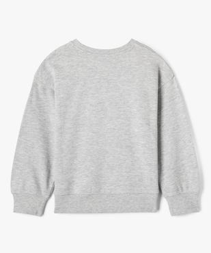 Sweat uni en maille bouclette garçon vue3 - GEMO (ENFANT) - GEMO