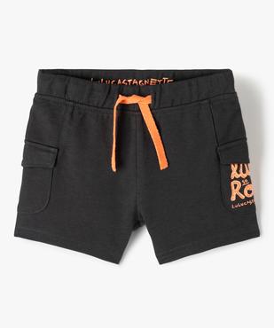 Short bébé garçon en maille souple - LuluCastagnette vue1 - LULUCASTAGNETTE - GEMO