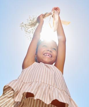 Débardeur à basque et dos fantaisie ouvert fille vue4 - GEMO 4G FILLE - GEMO