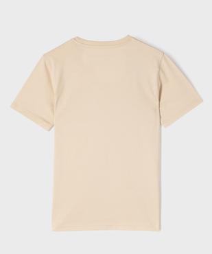 Tee-shirt manches courtes imprimé garçon - Minecraft vue3 - MINECRAFT - GEMO